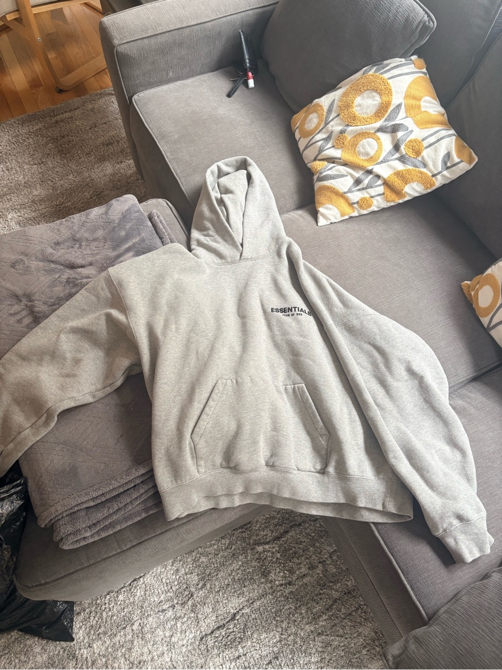 ESSENTIALS Gray Sweatshirt